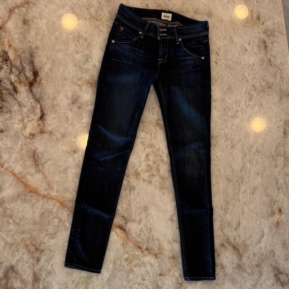 Hudson Jeans Women's Dark Blue Skinny Jeans Size 26